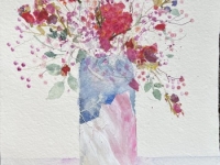 Little Vase of Pinks